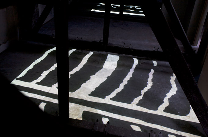 Da heim – Video- und Klanginstallation – Lichtrouten Luedenscheid 2010