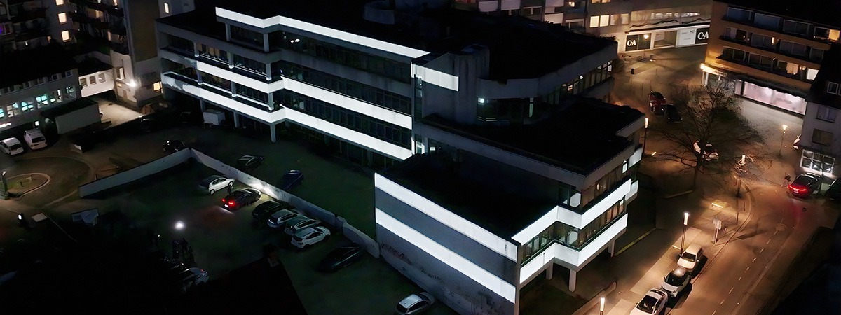 Gudrun Barenbrock – Mapping the City – EVI Lichtungen – Licht Kunst Biennale Hildesheim 2026